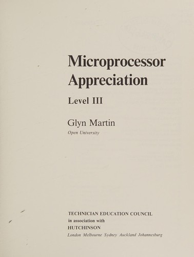 Microprocessor appreciation
