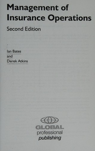 Management of insurance operations
