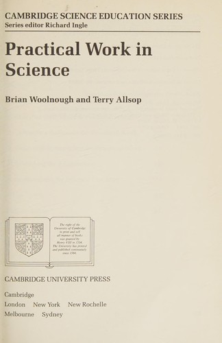 Practical work in science