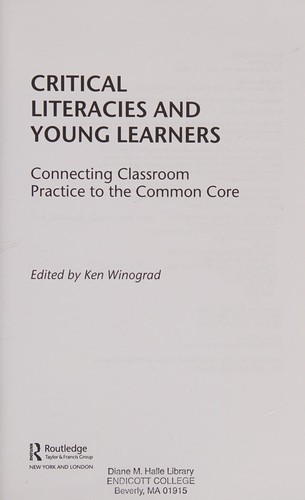 Critical Literacies and Young Learners