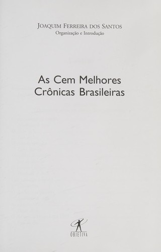 As cem melhores crônicas brasileiras