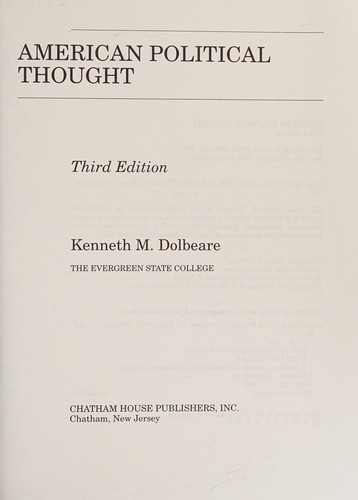 American political thought