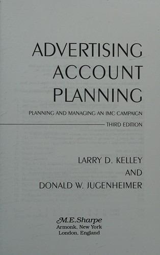 Advertising Account Planning