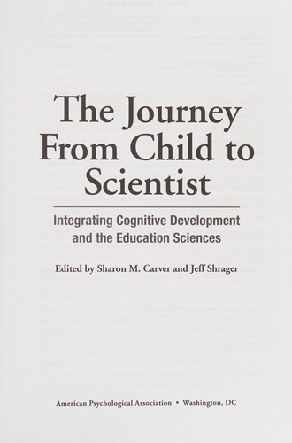 The journey from child to scientist