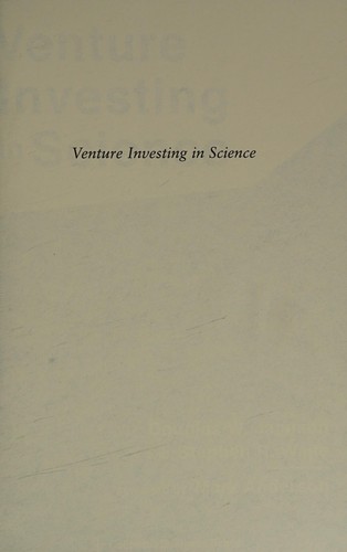 Venture Investing in Science