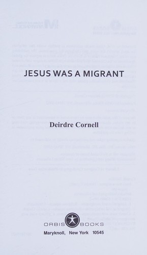 Jesus was a migrant