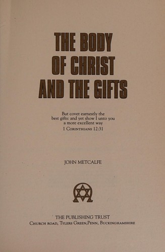 Body of Christ and the Gifts