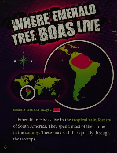 Emerald tree boas