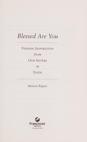 Blessed are you