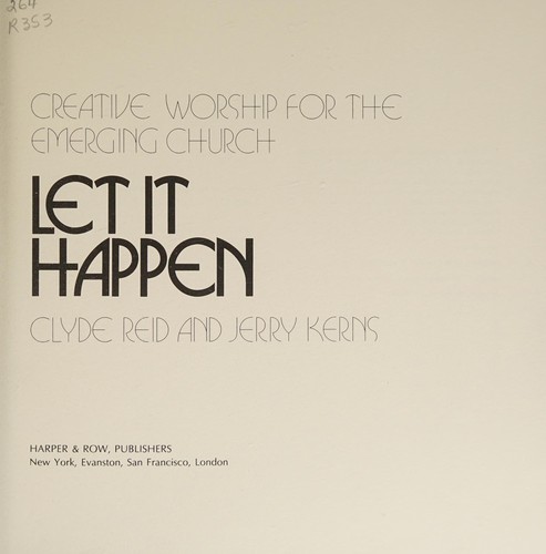 Let it happen