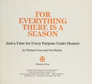 For everything there is a season