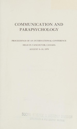 Communication and parapsychology