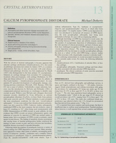 Rheumatology Text Reference