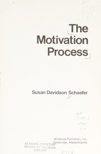 The motivation process