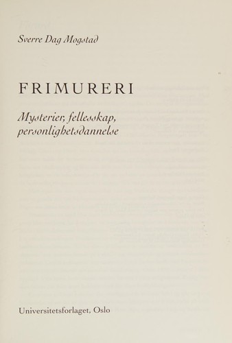 Frimureri
