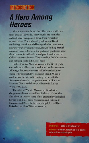 Wonder Woman and the Heroes of Myth