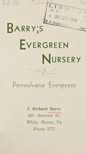 Pennsylvania evergreens