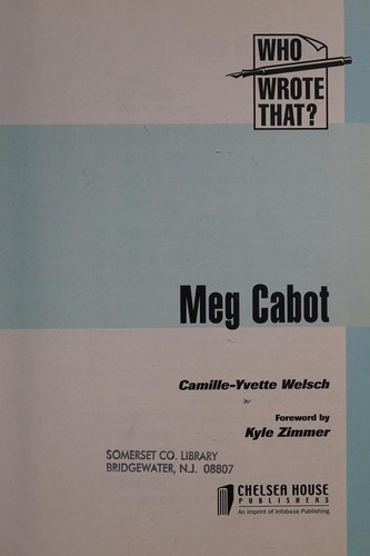 Meg Cabot (Who Wrote That?)