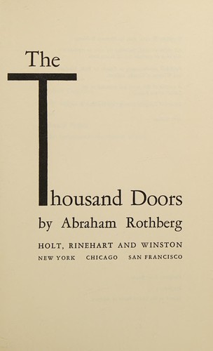 The thousand doors
