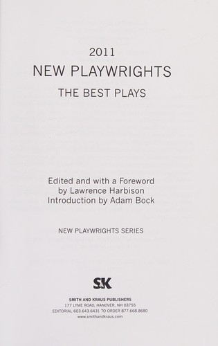 New Playwrights
