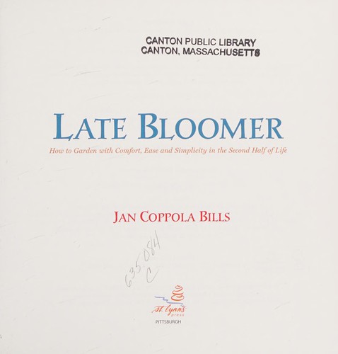 Late bloomer