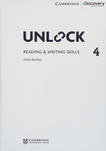 Unlock. Level 4. Reading and Writing Skills Student's Book and Online Workbook. Per le Scuole Superiori. Con e-Book. Con Espansione Online