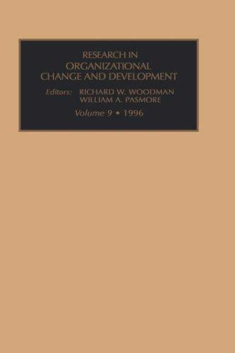 RES ORG CHG DEV V 9 (Research in Organizational Change and Development)