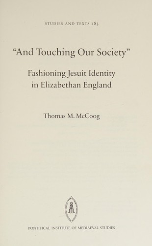 "And Touching Our Society"