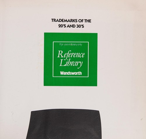 Trademarks of the 20's and 30's