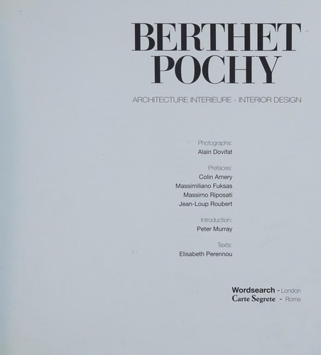 Berthet Pochy