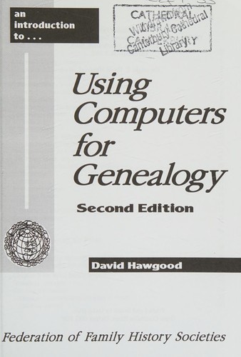 Using computers for genealogy