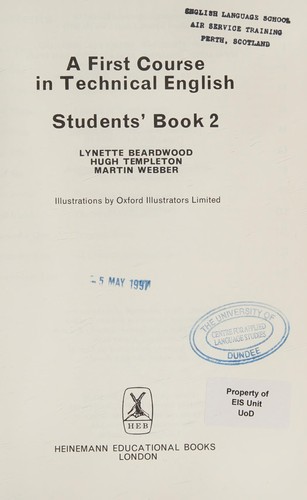 First Course in Technical English Book 2