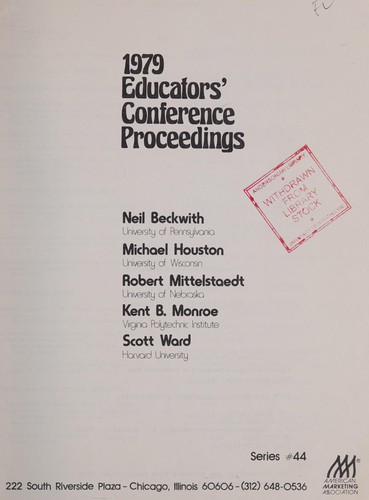 1979 educators' conference proceedings