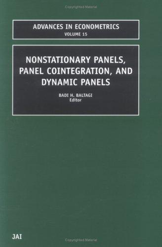 Nonstationary Panels, Panel Cointegration, and Dynamic Panels (Advances in Econometrics)