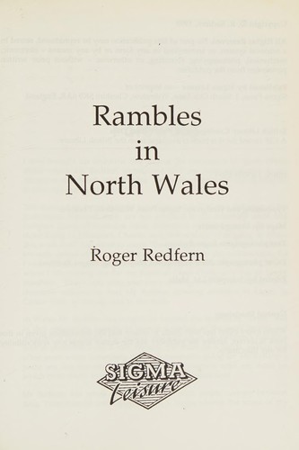 Rambles in North Wales