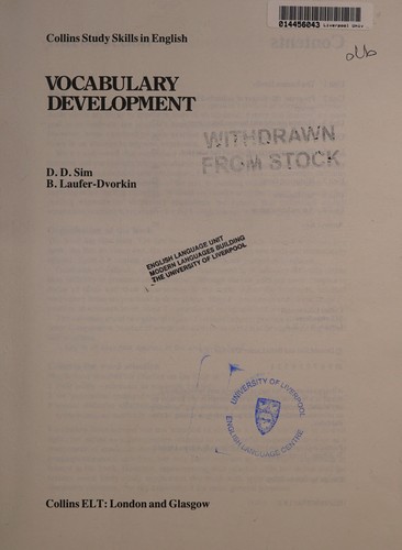 Vocabulary Development