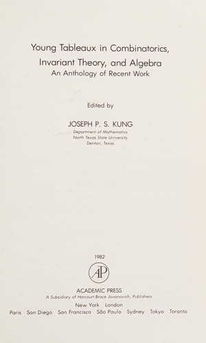 Young tableaux in combinatorics, invariant theory, and algebra