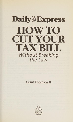 How to Cut Your Tax Bill