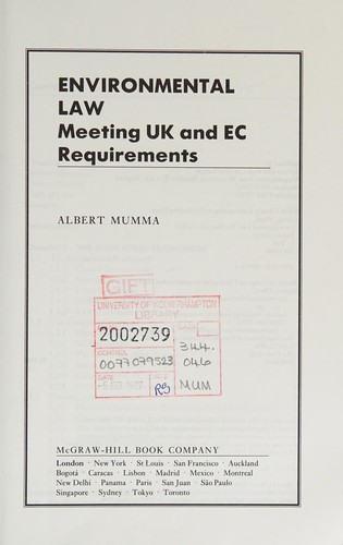 Environmental Law