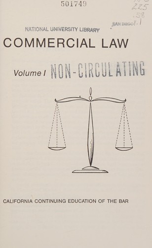 California commercial law