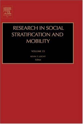 Research in Social Stratification and Mobility