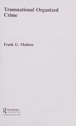 Transnational organized crime