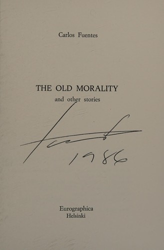 The Old Morality and Other Stories