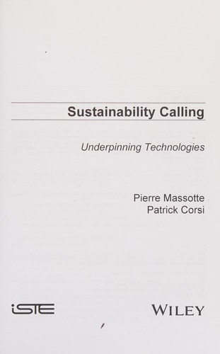 Sustainability Calling