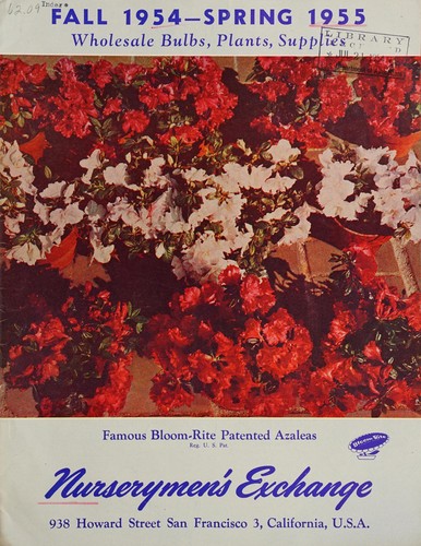 Fall 1954-spring 1955