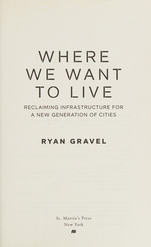 Where We Want to Live