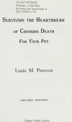 Surviving the heartbreak of choosing death for your pet