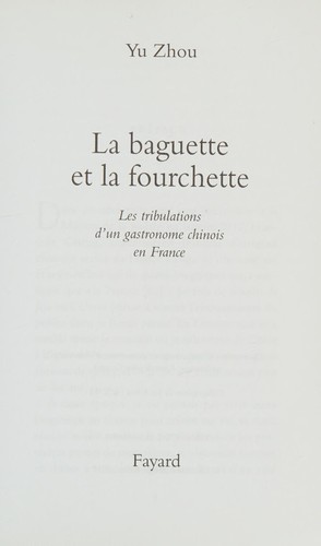 La baguette et la fourchette