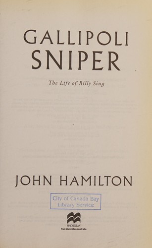 Gallipoli sniper
