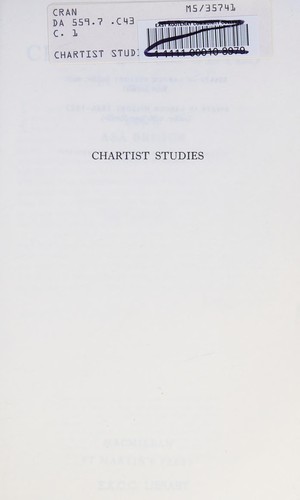 Chartist Studies (Papermacs)